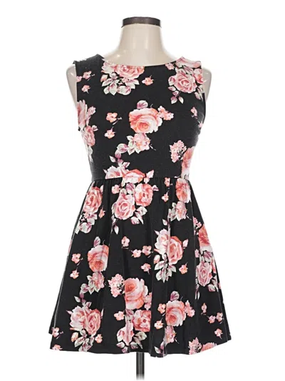 Pre-owned Forever 21 Casual Dress In Black