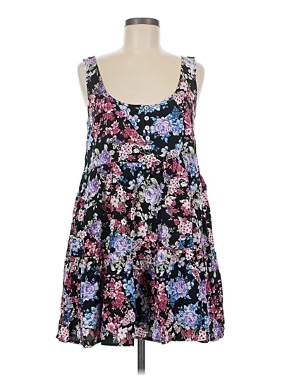 Forever 21 Casual Dress In Black