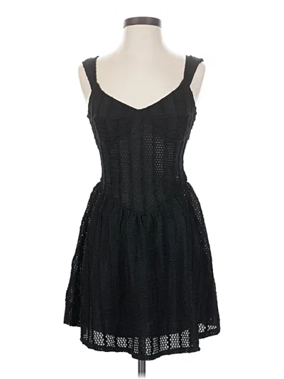Pre-owned Forever 21 Casual Dress In Black