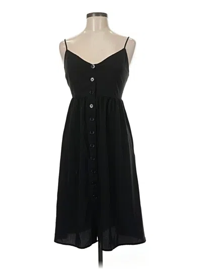 Pre-owned Forever 21 Casual Dress In Black