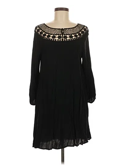 Pre-owned Forever 21 Casual Dress In Black