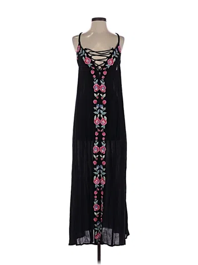 Pre-owned Forever 21 Casual Dress In Black