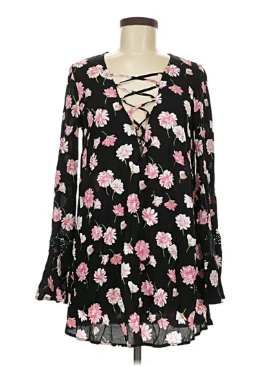 Pre-owned Forever 21 Casual Dress In Black