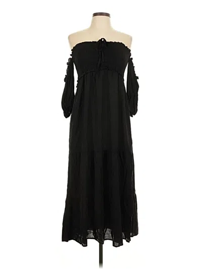 Pre-owned Forever 21 Casual Dress In Black