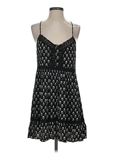 Pre-owned Forever 21 Casual Dress In Black