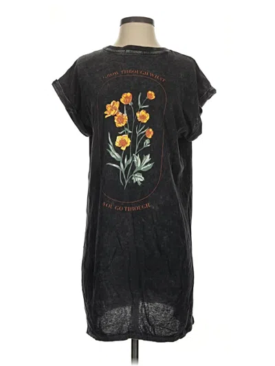 Pre-owned Forever 21 Casual Dress In Black