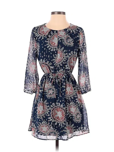 Pre-owned Forever 21 Casual Dress In Blue