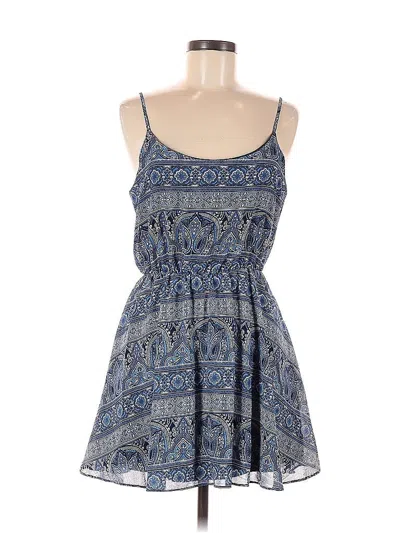 Pre-owned Forever 21 Casual Dress In Blue