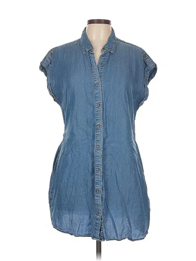 Pre-owned Forever 21 Casual Dress In Blue