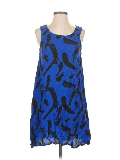 Pre-owned Forever 21 Casual Dress In Blue