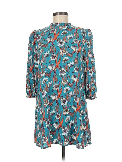 Pre-owned Forever 21 Casual Dress In Blue