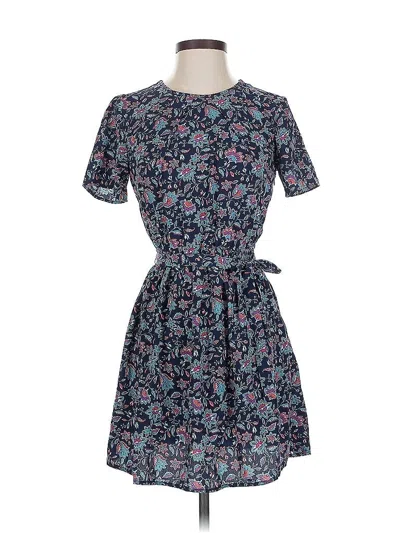 Pre-owned Forever 21 Casual Dress In Blue