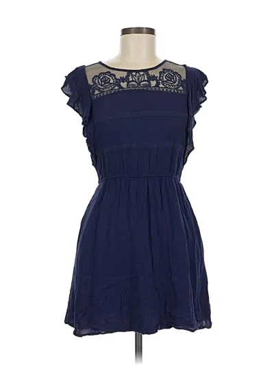 Pre-owned Forever 21 Casual Dress In Blue