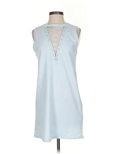 Pre-owned Forever 21 Casual Dress In Blue