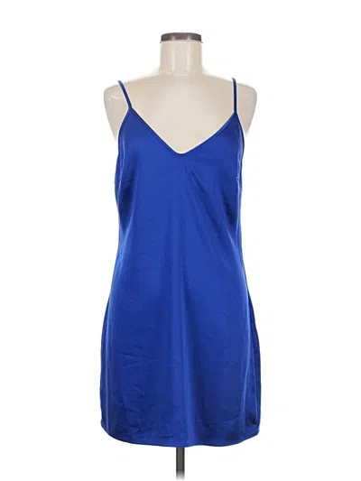 Pre-owned Forever 21 Casual Dress In Blue