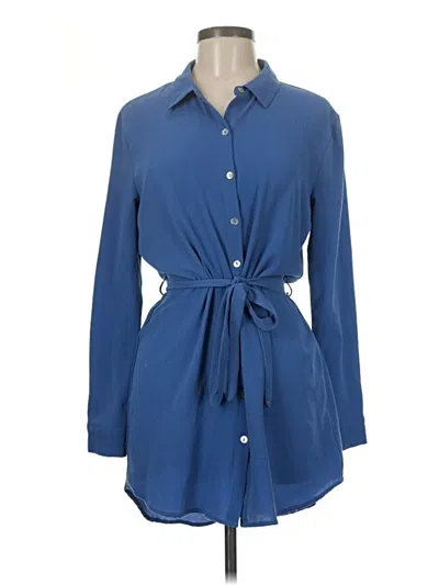 Pre-owned Forever 21 Casual Dress In Blue