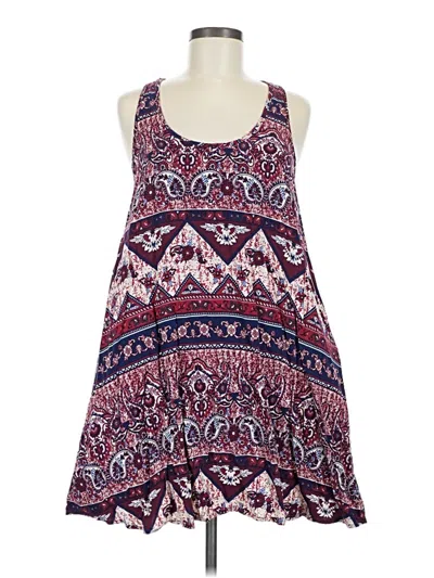 Pre-owned Forever 21 Casual Dress In Blue