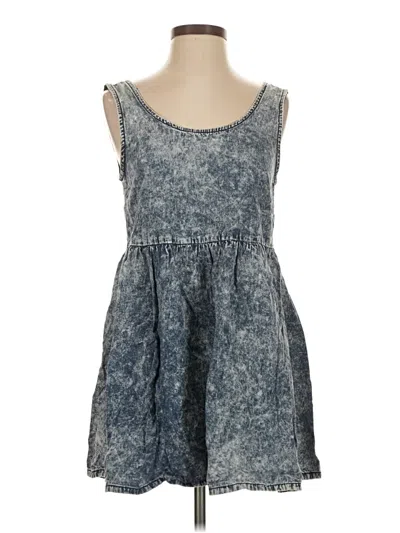 Pre-owned Forever 21 Casual Dress In Blue