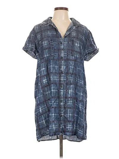 Pre-owned Forever 21 Casual Dress In Blue