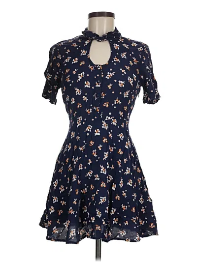Pre-owned Forever 21 Casual Dress In Blue