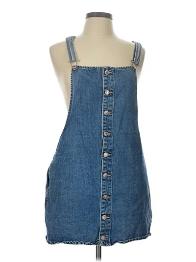 Pre-owned Forever 21 Casual Dress In Blue