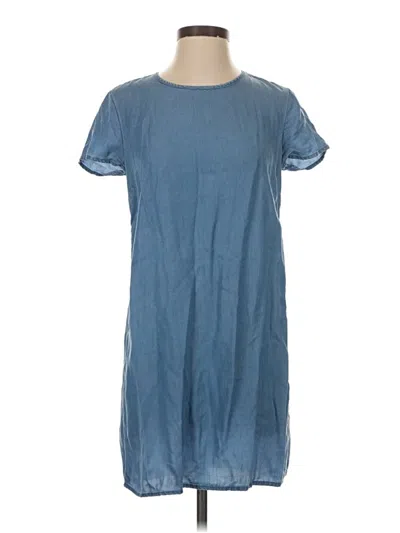 Pre-owned Forever 21 Casual Dress In Blue