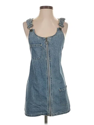 Pre-owned Forever 21 Casual Dress In Blue
