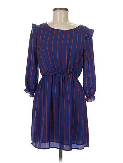 Pre-owned Forever 21 Casual Dress In Blue