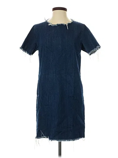 Pre-owned Forever 21 Casual Dress In Blue