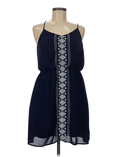 Pre-owned Forever 21 Casual Dress In Blue