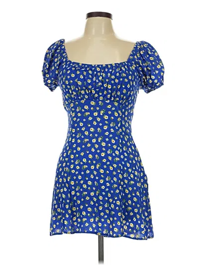 Pre-owned Forever 21 Casual Dress In Blue