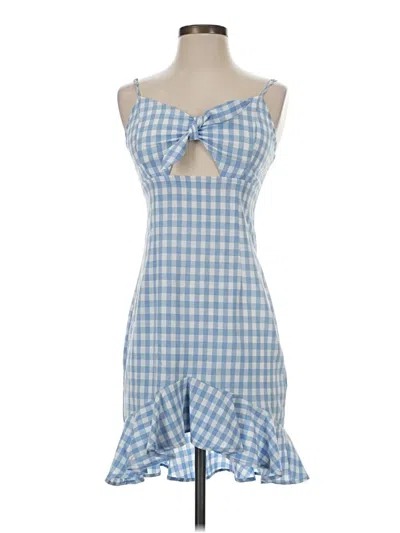 Pre-owned Forever 21 Casual Dress In Blue