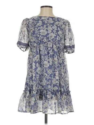 Pre-owned Forever 21 Casual Dress In Blue