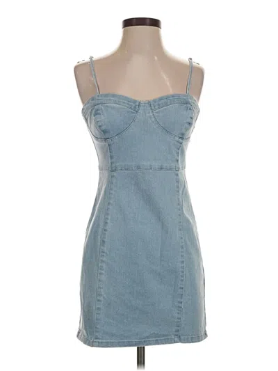 Pre-owned Forever 21 Casual Dress In Blue