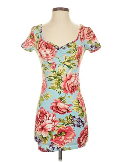 Pre-owned Forever 21 Casual Dress In Blue
