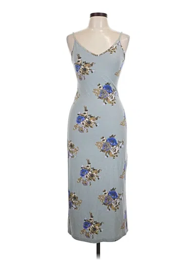Pre-owned Forever 21 Casual Dress In Blue