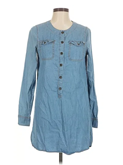 Pre-owned Forever 21 Casual Dress In Blue