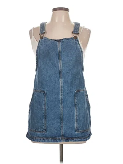 Pre-owned Forever 21 Casual Dress In Blue