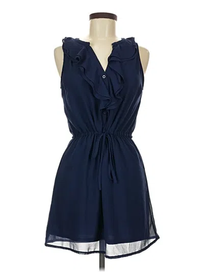 Pre-owned Forever 21 Casual Dress In Blue