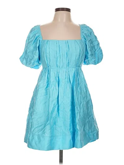 Pre-owned Forever 21 Casual Dress In Blue