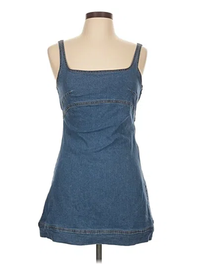 Pre-owned Forever 21 Casual Dress In Blue