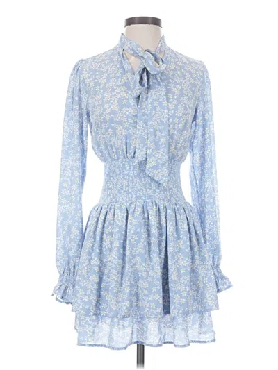 Pre-owned Forever 21 Casual Dress In Blue