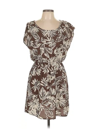 Pre-owned Forever 21 Casual Dress In Brown