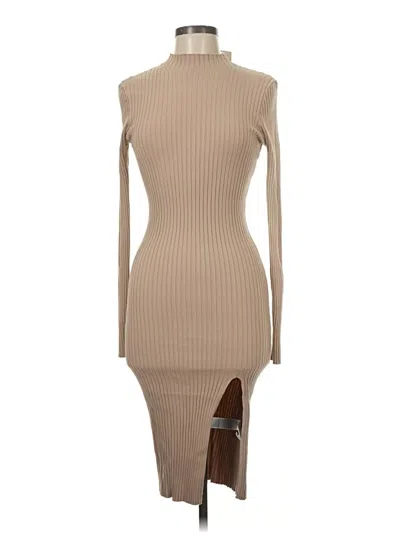Pre-owned Forever 21 Casual Dress In Brown