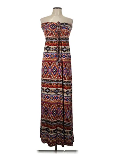 Pre-owned Forever 21 Casual Dress In Brown