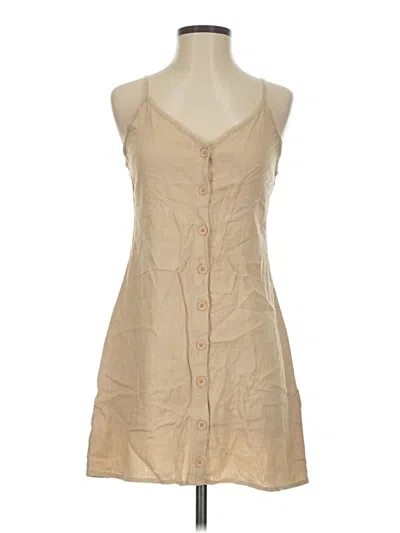 Pre-owned Forever 21 Casual Dress In Brown