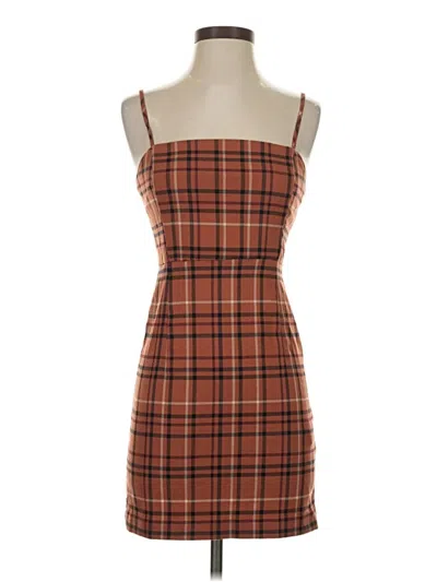Pre-owned Forever 21 Casual Dress In Brown