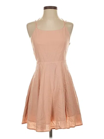 Pre-owned Forever 21 Casual Dress In Brown