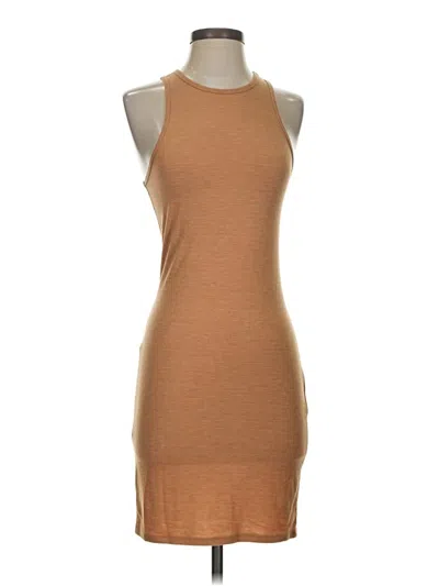 Pre-owned Forever 21 Casual Dress In Brown