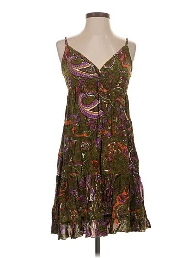 Pre-owned Forever 21 Casual Dress In Brown